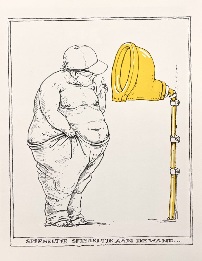 Spotprent 2026 Joep Bertrams Nederlands Steendrukmuseum Inktspotprijs
