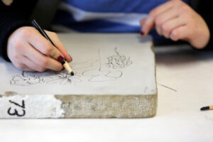 Wedstrijd Bloemontwerp Drawn to nature Steendrukmuseum Valkenswaard natuur bloemen kunst lithografie